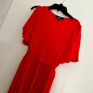 Lulus Red Maxi Dress